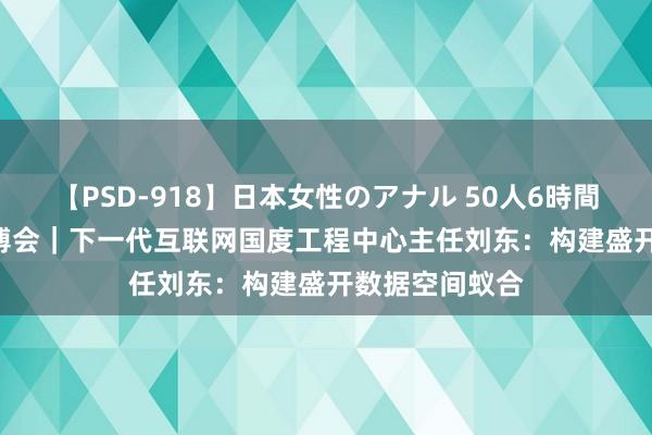 【PSD-918】日本女性のアナル 50人6時間 聚焦2024数博会｜下一代互联网国度工程中心主任刘东：构建盛开数据空间蚁合