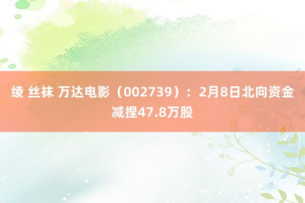 绫 丝袜 万达电影（002739）：2月8日北向资金减捏47.8万股